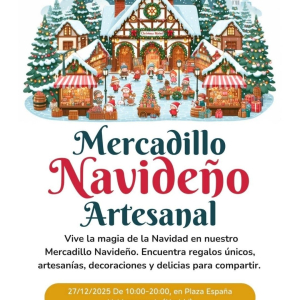 Mercadillo navideño artesanal